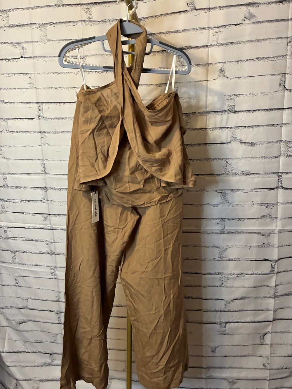 COMMENSE Halter Neck Top & Elastic waist Pants - Picture 5 of 5